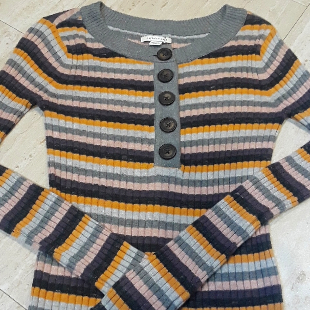 American Eagle Five Button Sweater - image 1